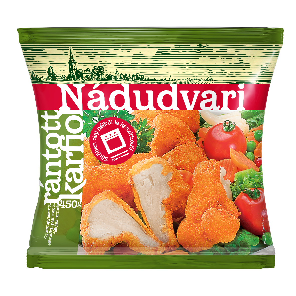 Nádudvari rántott karfiol 450g